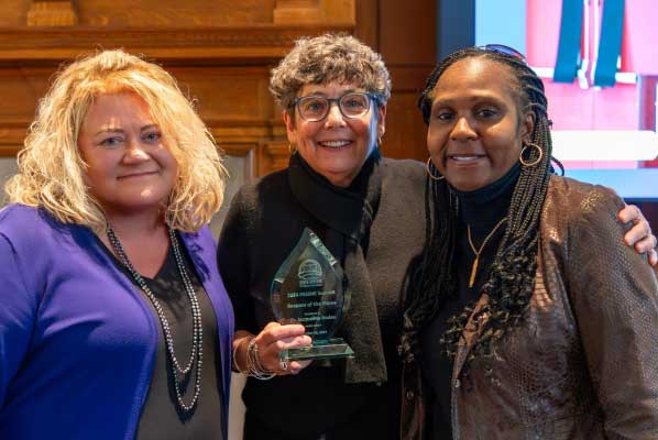 Laurie Bernotsky, Jackie Hodes, and Tracey Robinson